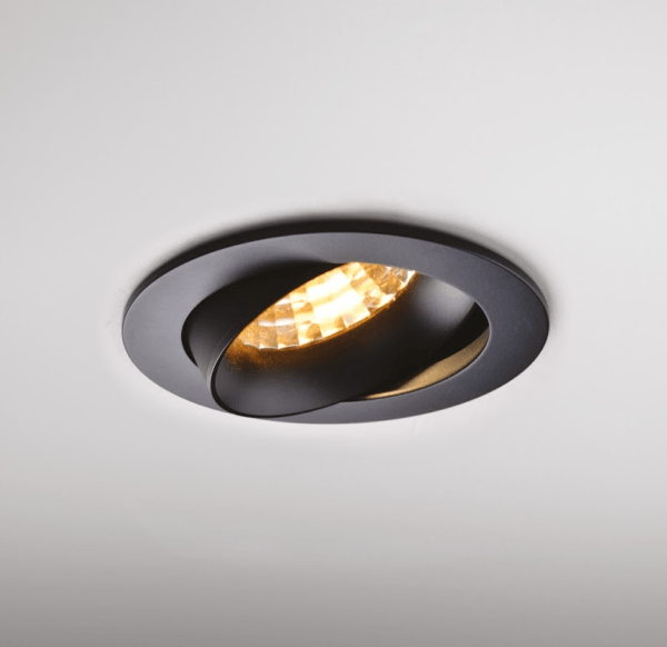 Faretto LED da incasso orientabile in alluminio
